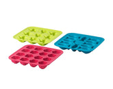 IKEA PLASTIS Ice Cube Tray, Green/Pink, Turquoise FREE SHIPPING